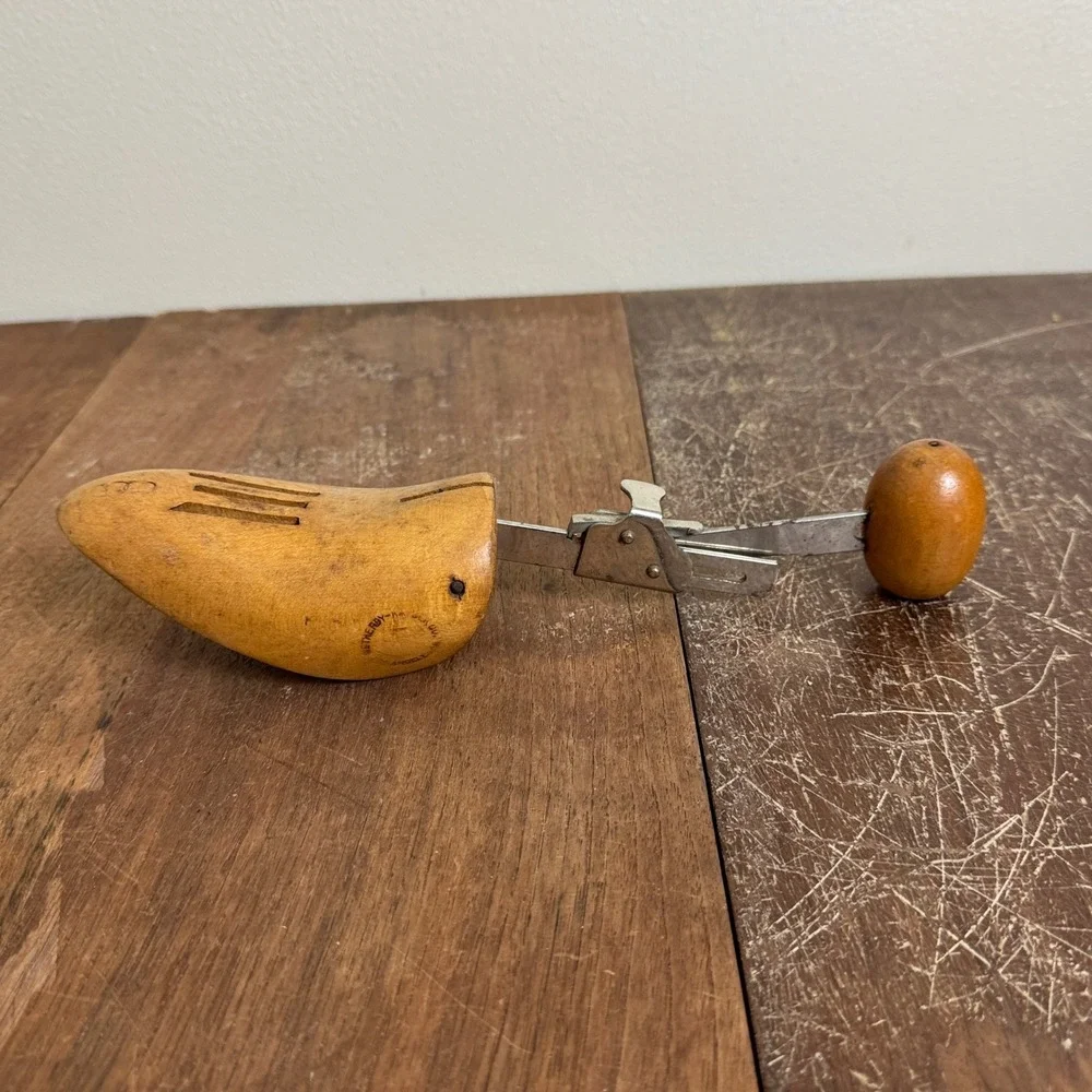 Vintage‎ Wetherby Kayser Shoe Stretcher Wood Metal Adjustable Shoe Tree Shaper